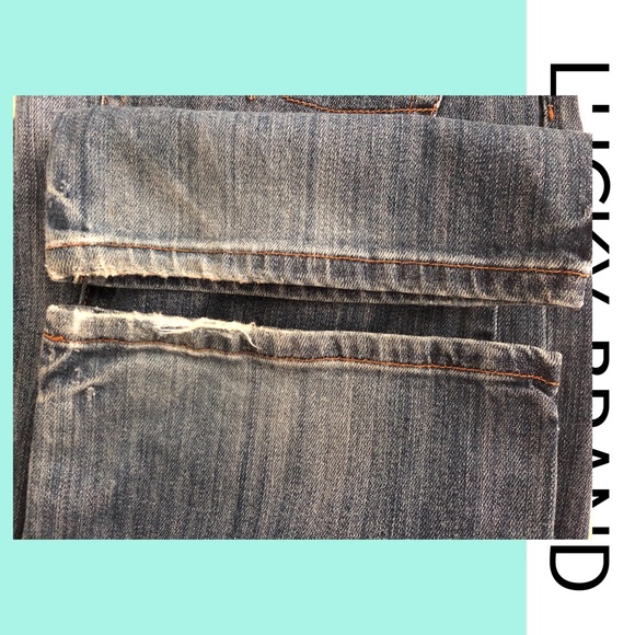 LUCKY BRAND 34 221 Original Straight Jeans 34x30 - Picture 7 of 7